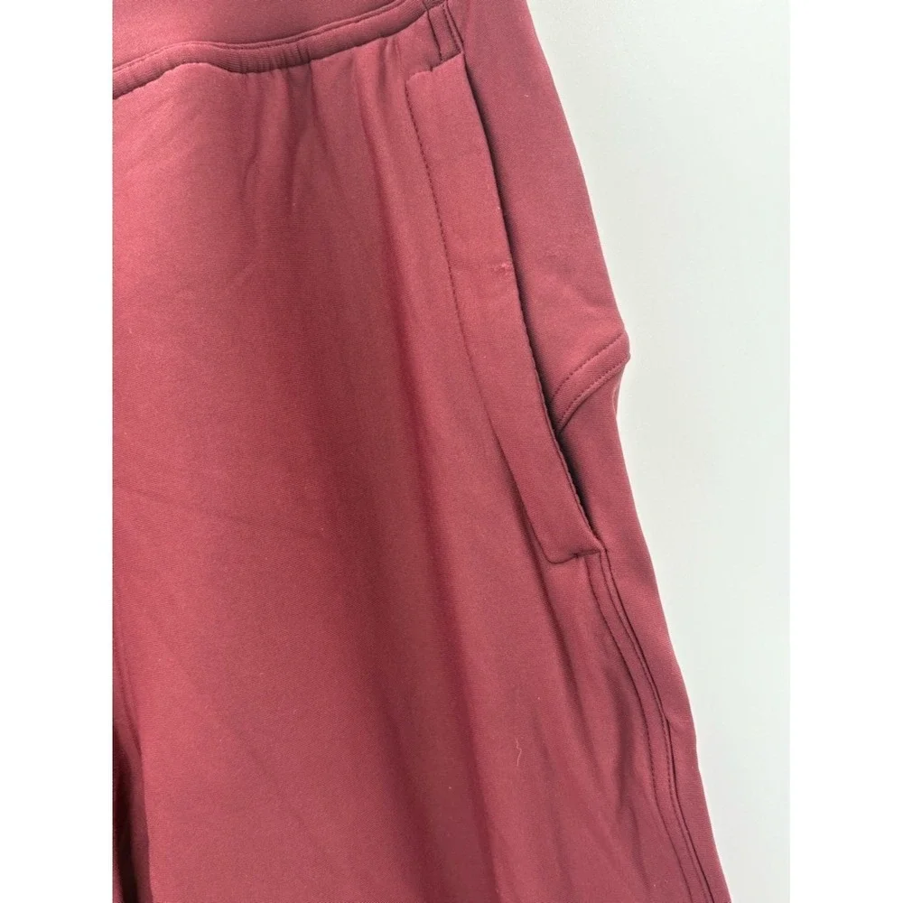 Lululemon Adapted State Tech Fleece Joggers Red Merlot Size 0 NWOT